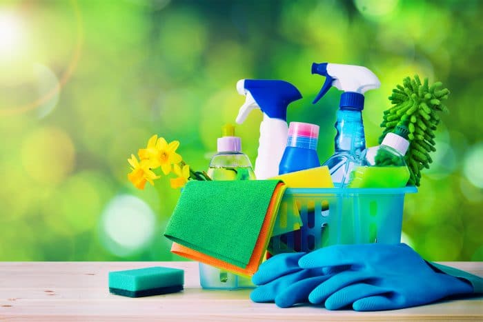 Cleaning concept. Housecleaning, hygiene, spring, chores, cleaning, cleaning supplies